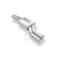 Audi S8 Tipo 4H Silenziatore anteriore (Cod. F-AU082010-VSD)