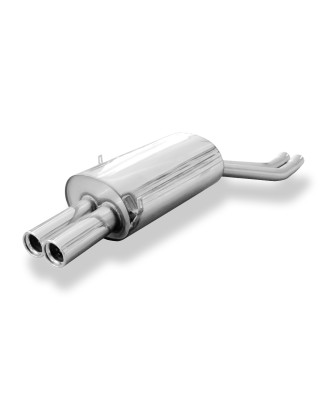 BMW E46 320/ 323/ 325/ 328/ 330 Silenziatore posteriore doppia uscita - (Cod. F-BM022032-068)