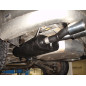 Opel Vectra B Silenziatore posteriore con uscite destra e sinistra (duplex)x76 Tipo 13 (Cod. F-OP051