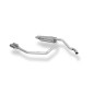 VW Beetle Tipo 1C/ 9C/ 1Y Silenziatore posteriore con uscite destra e sinistra Ø63 (Cod. F-VW100023