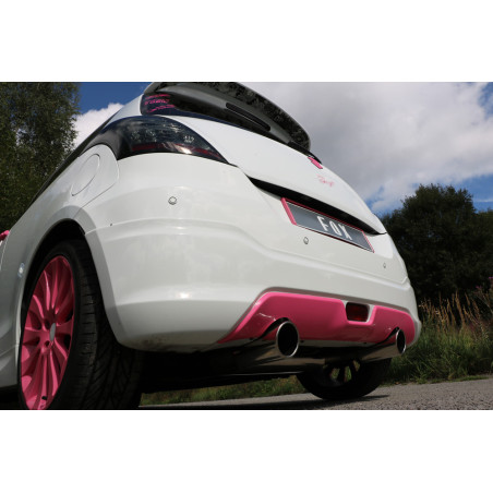Suzuki Swift IV Silenziatore posteriore con uscite destra e sinistra (duplex) – 1x100 tipo (Cod. F