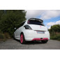 Suzuki Swift IV Silenziatore posteriore con uscite destra e sinistra (duplex) – 1x100 tipo (Cod. F