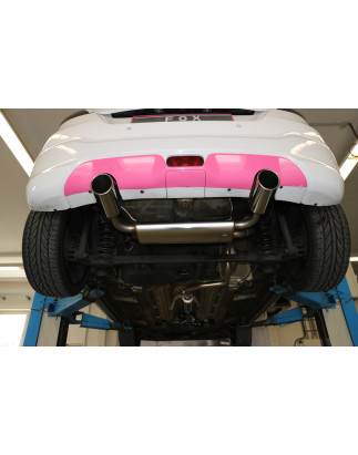 Suzuki Swift IV Silenziatore posteriore con uscite destra e sinistra (duplex) – 1x100 tipo (Cod. F