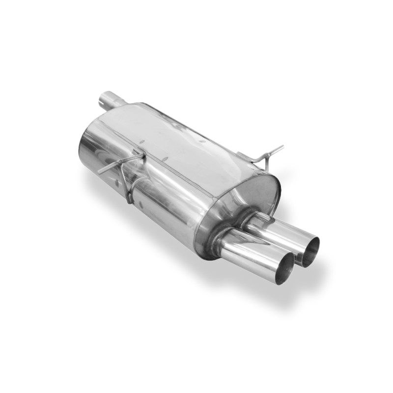 BMW E46 320/ 323/ 328 Silenziatore posteriore single flow on original (Cod. F-BM022042-008)