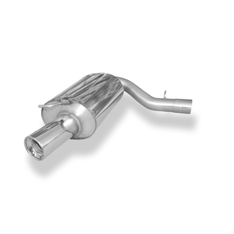 Mitsubishi Lancer Evolution VI Silenziatore posteriore Ø70mm – 1x100 (Cod. F-MI140001-073) Mitsubishi Lancer Evolution VI Silenziatore posteriore Ø70mm – 1x100 (Cod. F-MI140001-073)