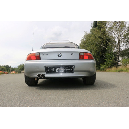 BMW Z3 Roadster & coupé – E36 Silenziatore posteriore – 2x70 Tipo 13 (Cod. F-BM070002-066)