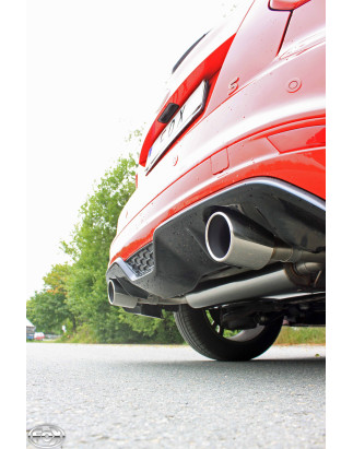 Ford Focus III S Fließheck Silenziatore posteriore – 1x100 Tipo 16 ri (Cod. F-FO032015-133)