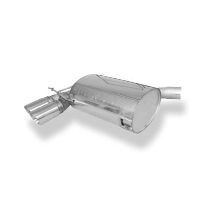 Audi A3 Tipo 8P quattro – 3-porte Silenziatore posteriore Ø70mm – 2x90 (Cod. F-AU051207-292)