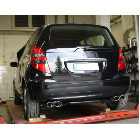 Mercedes A-Class W169 Silenziatore posteriore con uscite destra e sinistra (duplex)x106 (Cod. F-MB02