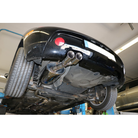 New Beetle 1C, 9C, 1Y – US-Modell Silenziatore posteriore Ø63,5 – 2x7 (Cod. F-VW100031-288E)