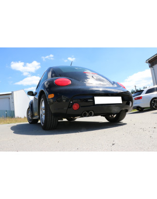 New Beetle 1C, 9C, 1Y – US-Modell Silenziatore posteriore Ø63,5 – 2x7 (Cod. F-VW100031-288E)