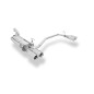 Opel Astra F Caravan Silenziatore posteriore destra e sinistra 3-point fixat (Cod. F-OP040114-070)