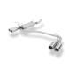 Opel Astra F Caravan Silenziatore posteriore destra e sinistra 3-point fixat (Cod. F-OP040114-070)