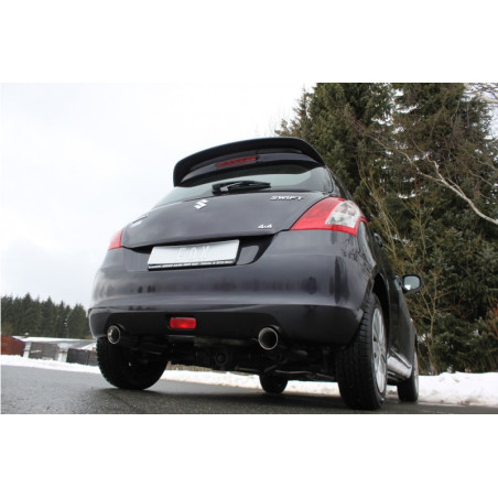 Suzuki Swift Sport IV – 4x4 Silenziatore posteriore con uscite destra e sinistra - (Cod. F-SZ01211