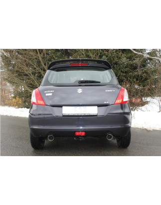 Suzuki Swift Sport IV – 4x4 Silenziatore posteriore con uscite destra e sinistra - (Cod. F-SZ01211
