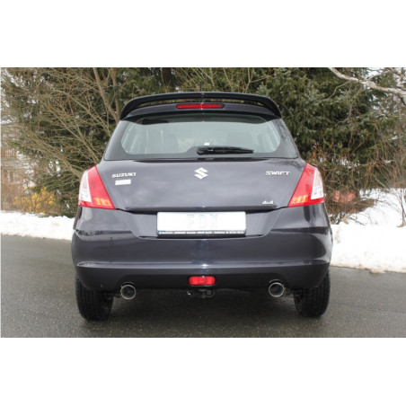 Suzuki Swift Sport IV – 4x4 Silenziatore posteriore con uscite destra e sinistra - (Cod. F-SZ01211