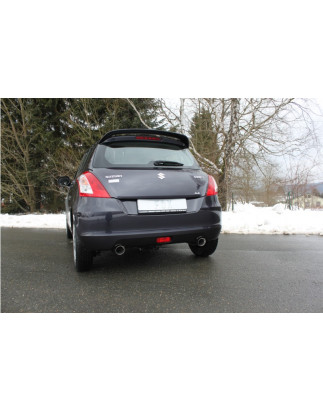 Suzuki Swift Sport IV – 4x4 Silenziatore posteriore con uscite destra e sinistra - (Cod. F-SZ01211