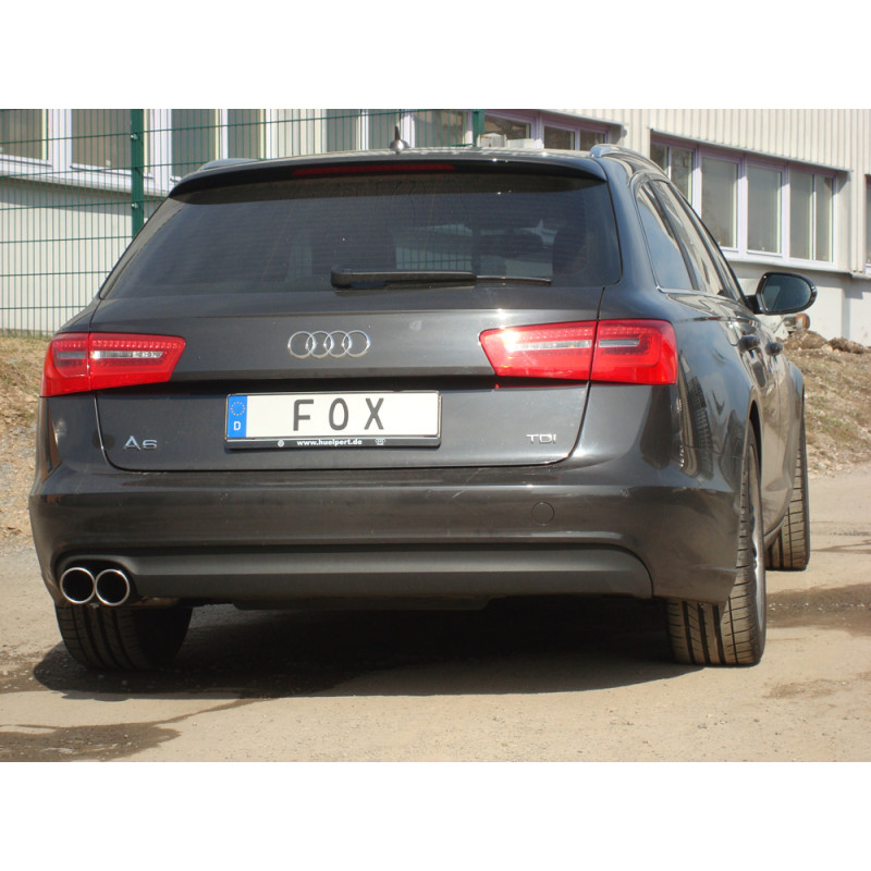 Audi A6 4G – 2,0l TDI Silenziatore posteriore – 2x90 Tipo 16 (Cod. F-AU073012-132)