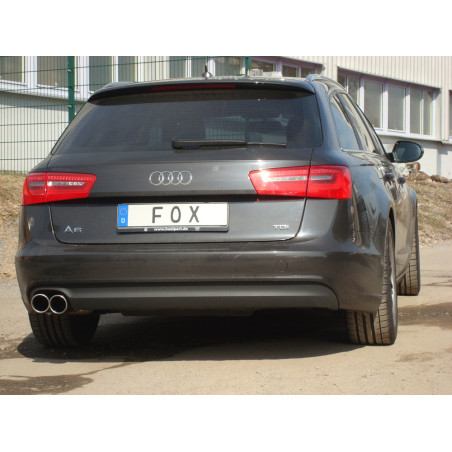 Audi A6 4G – 2,0l TDI Silenziatore posteriore – 2x90 Tipo 16 (Cod. F-AU073012-132)