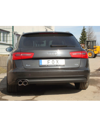 Audi A6 4G – 2,0l TDI Silenziatore posteriore – 2x90 Tipo 16 (Cod. F-AU073012-132)