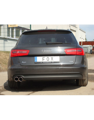 Audi A6 4G – 2,0l TDI Silenziatore posteriore – 2x90 Tipo 16 (Cod. F-AU073012-132)