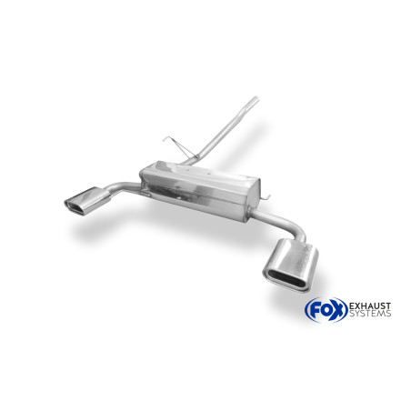 VW Bus T4 Syncro Silenziatore uscita posteriore destra e sinistra incl. (Cod. F-VW130075-597)