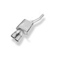 Seat Leon 5F ST – Einzelradaufhängung Silenziatore posteriore – 2x90 (Cod. F-SE042151-132)