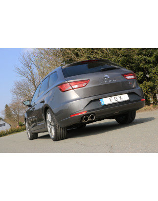 Seat Leon 5F ST – Einzelradaufhängung Silenziatore posteriore – 2x90 (Cod. F-SE042151-132)