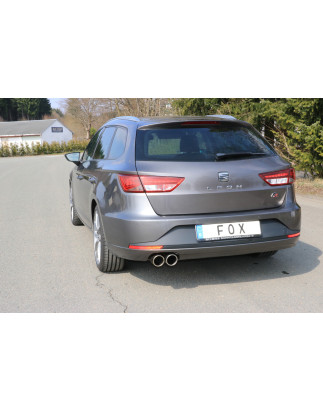 Seat Leon 5F ST – Einzelradaufhängung Silenziatore posteriore – 2x90 (Cod. F-SE042151-132)