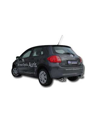 Toyota Auris Benzin Silenziatore posteriore destra e sinistra – 2x90 Tipo 13 (Cod. F-TO190005-072)