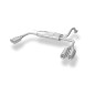 Toyota Auris Benzin Silenziatore posteriore destra e sinistra – 2x90 Tipo 13 (Cod. F-TO190005-072)