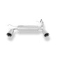 Suzuki Swift IV Silenziatore posteriore con uscite destra e sinistra (duplex) – 1x100 tipo (Cod. F