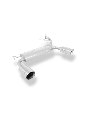 Suzuki Swift IV Silenziatore posteriore con uscite destra e sinistra (duplex) – 1x100 tipo (Cod. F