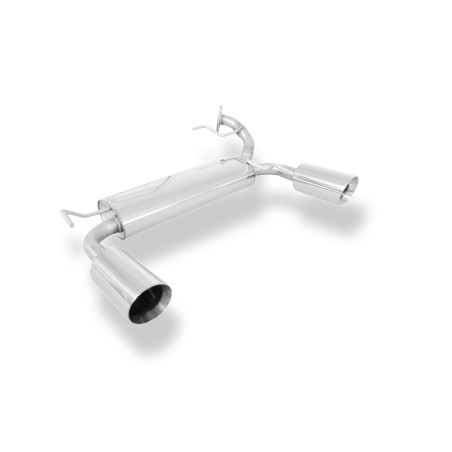 Suzuki Swift IV Silenziatore posteriore con uscite destra e sinistra (duplex) – 1x100 tipo (Cod. F