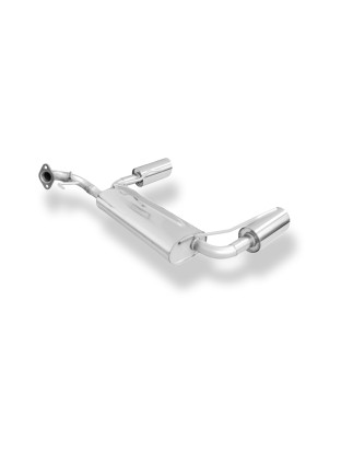 Suzuki Swift IV Silenziatore posteriore con uscite destra e sinistra (duplex) – 1x100 tipo (Cod. F