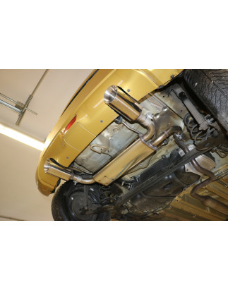 Suzuki Swift IV Silenziatore posteriore con uscite destra e sinistra (duplex) – 1x100 tipo (Cod. F