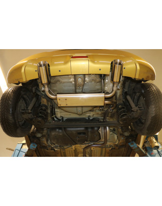 Suzuki Swift IV Silenziatore posteriore con uscite destra e sinistra (duplex) – 1x100 tipo (Cod. F