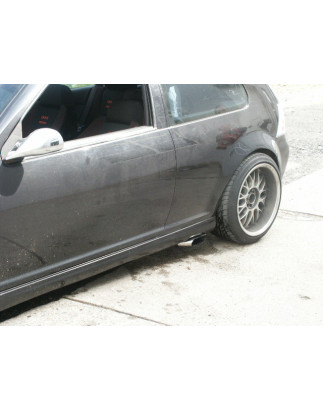VW Golf IV 3 porte Silenziatore posteriore Side Pipe – 135x50 Tipo 50 (Cod. F-VW053059-561)