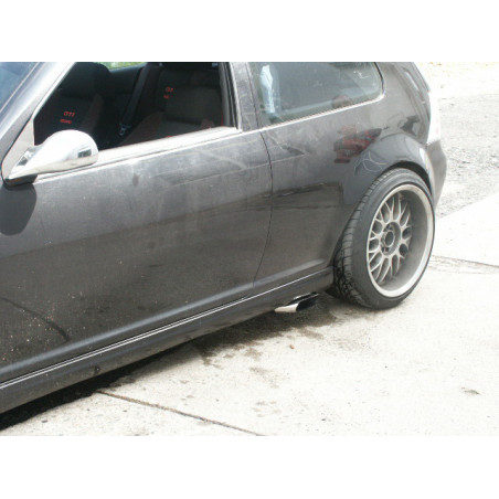 VW Golf IV 3 porte Silenziatore posteriore Side Pipe – 135x50 Tipo 50 (Cod. F-VW053059-561)