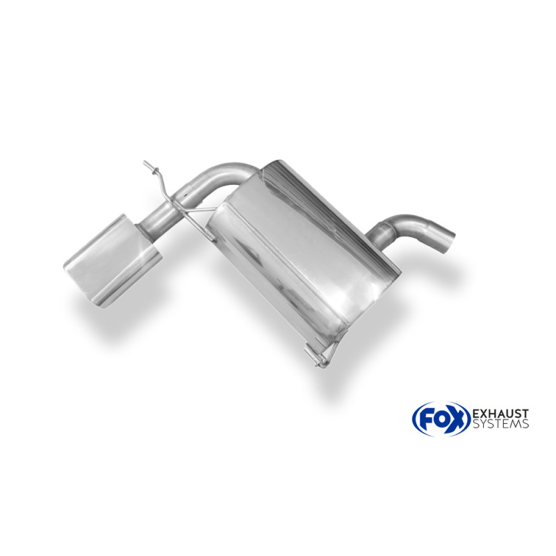 Audi Q3 quattro Diesel Silenziatore posteriore – 160x80 Tipo 53 (Cod. F-AU150001-597)