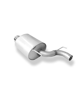 Mitsubishi Lancer EVO IX Silenziatore posteriore Ø70mm – 1x129 Tipo 1 (Cod. F-MI142001-097)