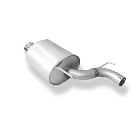 Mitsubishi Lancer EVO IX Silenziatore posteriore Ø70mm – 1x129 Tipo 1 (Cod. F-MI142001-097)