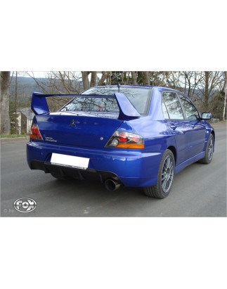 Mitsubishi Lancer EVO IX Silenziatore posteriore Ø70mm – 1x129 Tipo 1 (Cod. F-MI142001-097)
