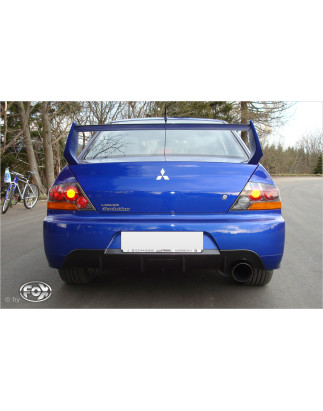 Mitsubishi Lancer EVO IX Silenziatore posteriore Ø70mm – 1x129 Tipo 1 (Cod. F-MI142001-097)