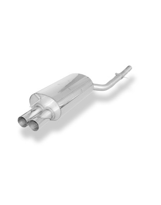 BMW E46 320d Silenziatore posteriore single flow – 2x76 Tipo 10 (Cod. F-BM022142-008)
