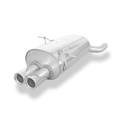 BMW E46 320/ 323/ 328 Silenziatore posteriore single flow on original (Cod. F-BM022042-068)