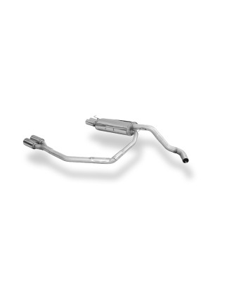 Audi A3 Tipo 8L Silenziatore uscita posteriore destra e sinistra Ø63,5mm – 2x (Cod. F-AU050074-06