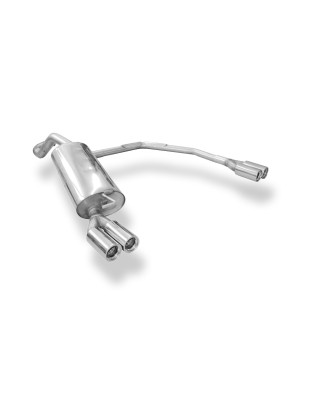 Audi A3 Tipo 8L Silenziatore uscita posteriore destra e sinistra Ø63,5mm – 2x (Cod. F-AU050074-06