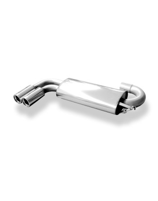 Audi 80/90 Tipo 89 quattro Silenziatore posteriore – 2x76 Tipo 13 (Cod. F-AU011038-068)