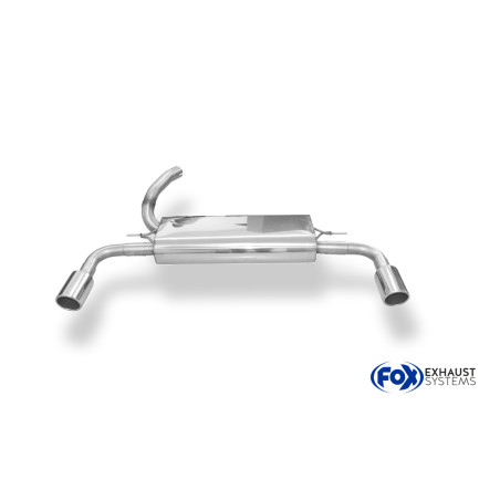 Ford Focus III Fließheck Silenziatore posteriore – 1x90 Tipo 16 destra (Cod. F-FO032005-131)